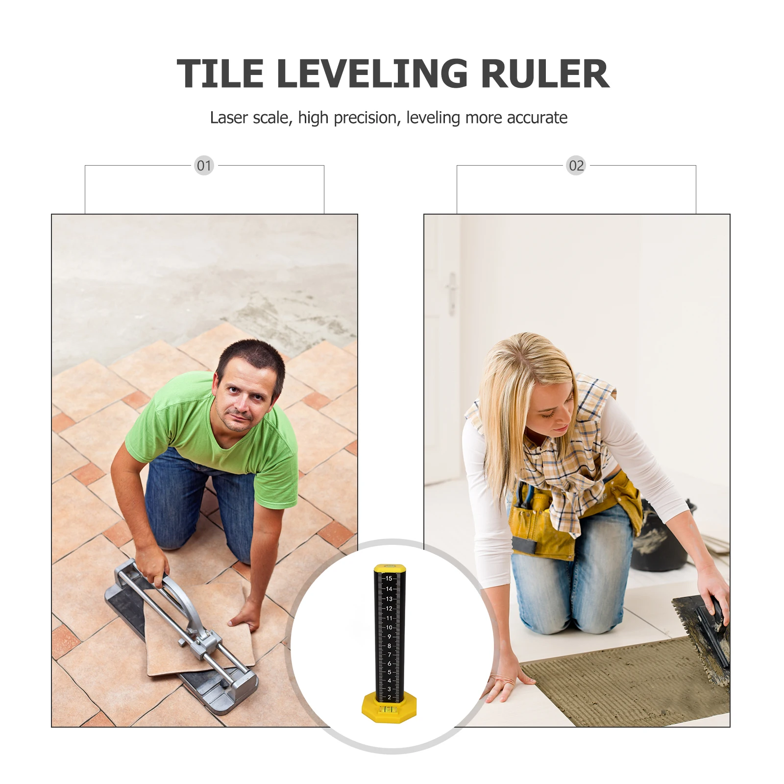 Tiling Level Tool Floor Tile Contour Ruler Tiling Position Gauge Wall Ceiling Measuring Ruler Magnetic Base Accurate
Tiling Level Tool Floor Tile Contour Ruler Tiling Position Gauge Wall Ceiling Measuring Ruler Magnetic Base Accurate