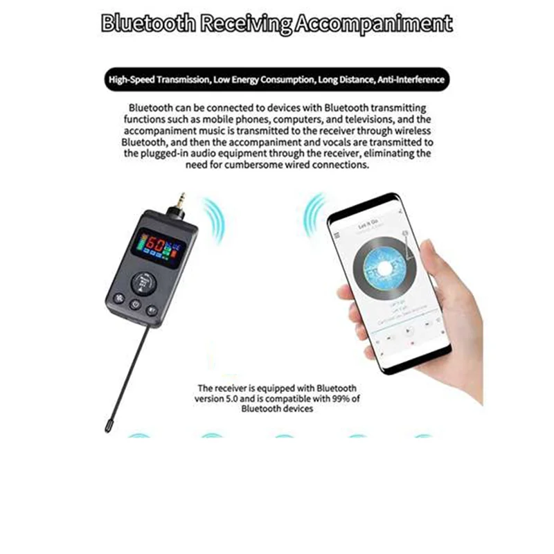 A99E-Professional M50 Anti Whistling Wireless Microphone For Home K Song Live Sound Card Performance Singing Handheld Use
A99E-Professional M50 Anti Whistling Wireless Microphone For Home K Song Live Sound Card Performance Singing Handheld Use