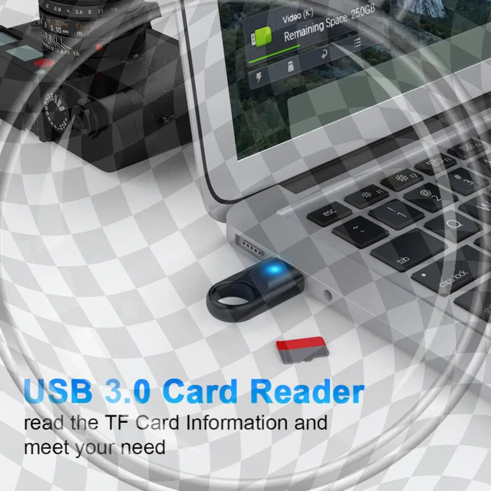 USB 3.0 Memory Card Reader High Speed USB 3.0 Memory Card Reader Adapter for PC/Laptop/Smart Phone/Driving Recorder
USB 3.0 Memory Card Reader High Speed USB 3.0 Memory Card Reader Adapter for PC/Laptop/Smart Phone/Driving Recorder