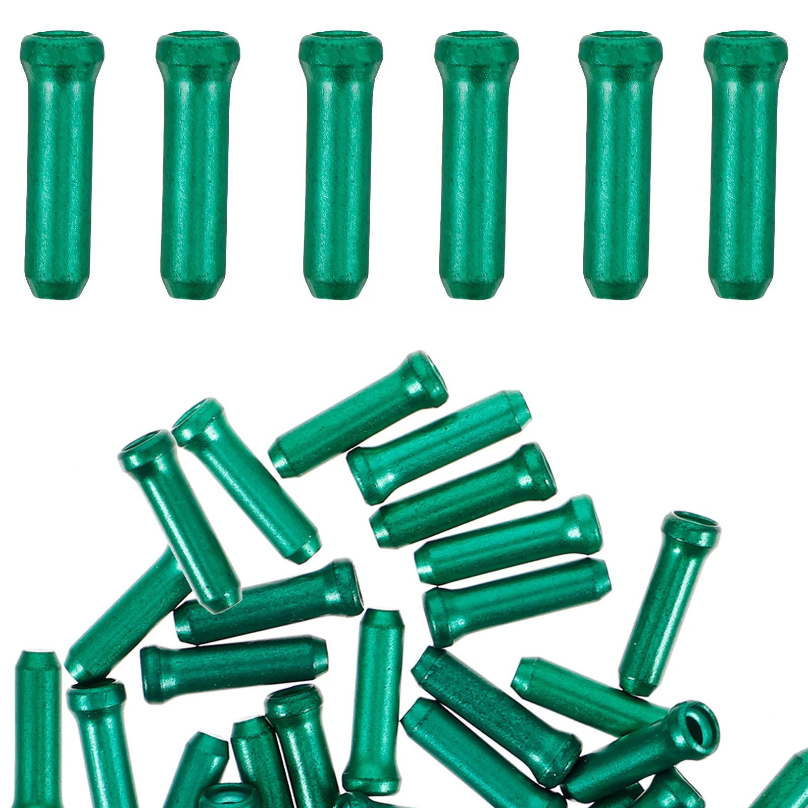 50pcs Aluminum Alloy Cable End Caps Bike Cable Tail Covers Durable Rustproof Protective for Bicycle Brake Wires Easy Adjust
50pcs Aluminum Alloy Cable End Caps Bike Cable Tail Covers Durable Rustproof Protective for Bicycle Brake Wires Easy Adjust