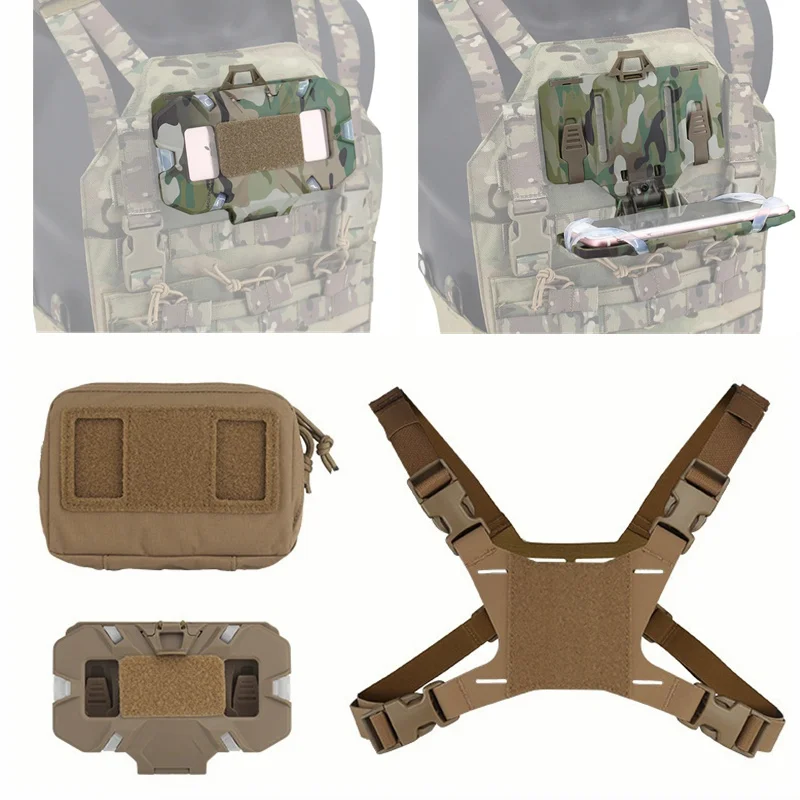 NEW Tactical M-OLLEFolding Navigation Board Airsoft Map Case Mobile Phone Holder, Vest Chest Fixed Strap for Airsoft Accessories
NEW Tactical M-OLLEFolding Navigation Board Airsoft Map Case Mobile Phone Holder, Vest Chest Fixed Strap for Airsoft Accessories