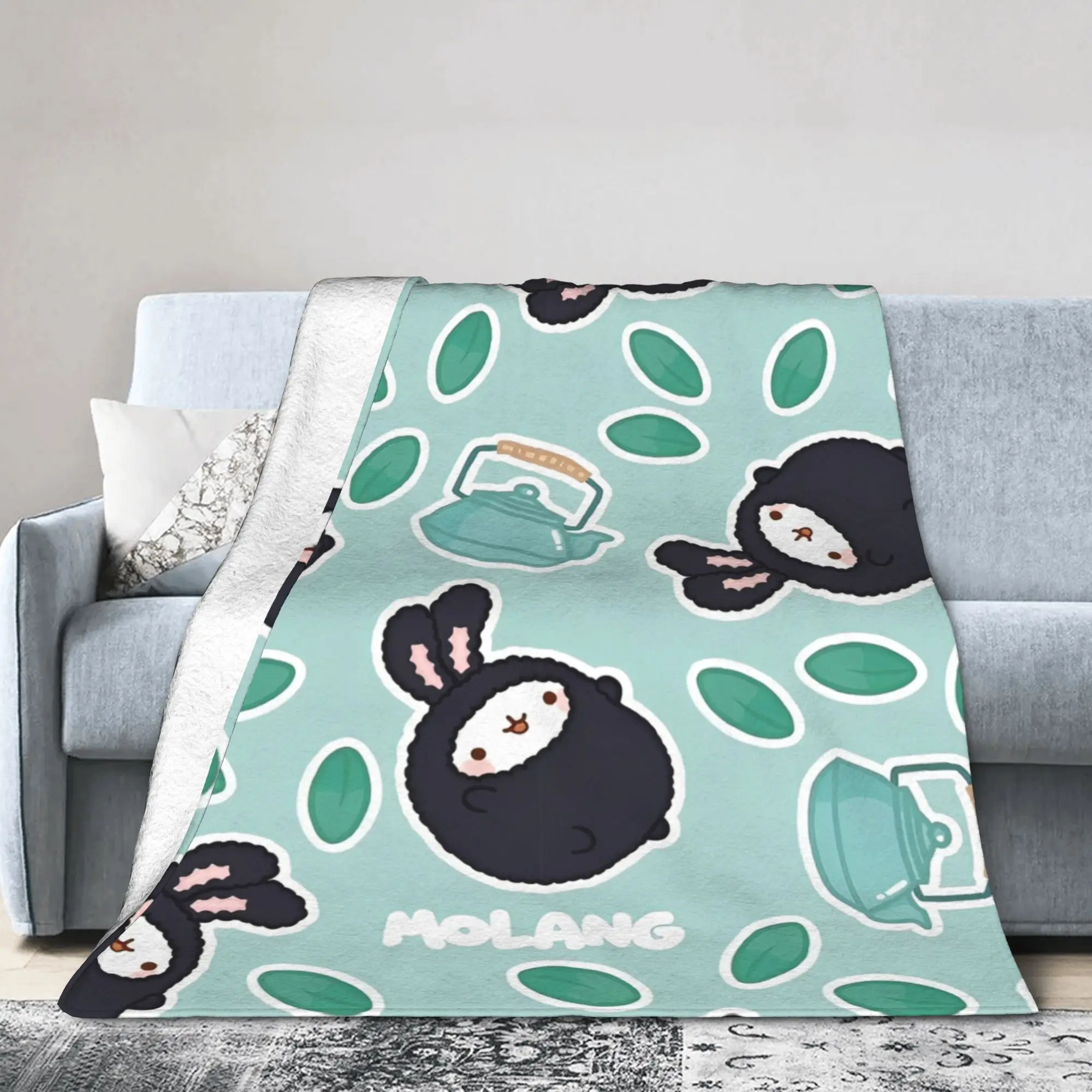 Cute Anime M-Molangs Blankets Fleece Decoration Multifunction Soft Throw Blankets for Bedding Outdoor Bedspread
Cute Anime M-Molangs Blankets Fleece Decoration Multifunction Soft Throw Blankets for Bedding Outdoor Bedspread