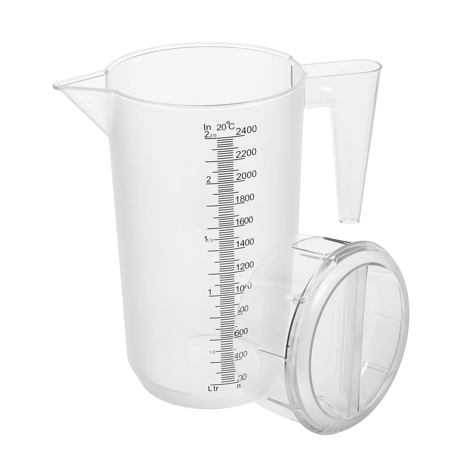 2400ml Water Home Frosted Plastic Jug Coffee Pitcher with Clear Tea Carafe Scale Tea Carafe Cold Dispenser Bottle
2400ml Water Home Frosted Plastic Jug Coffee Pitcher with Clear Tea Carafe Scale Tea Carafe Cold Dispenser Bottle