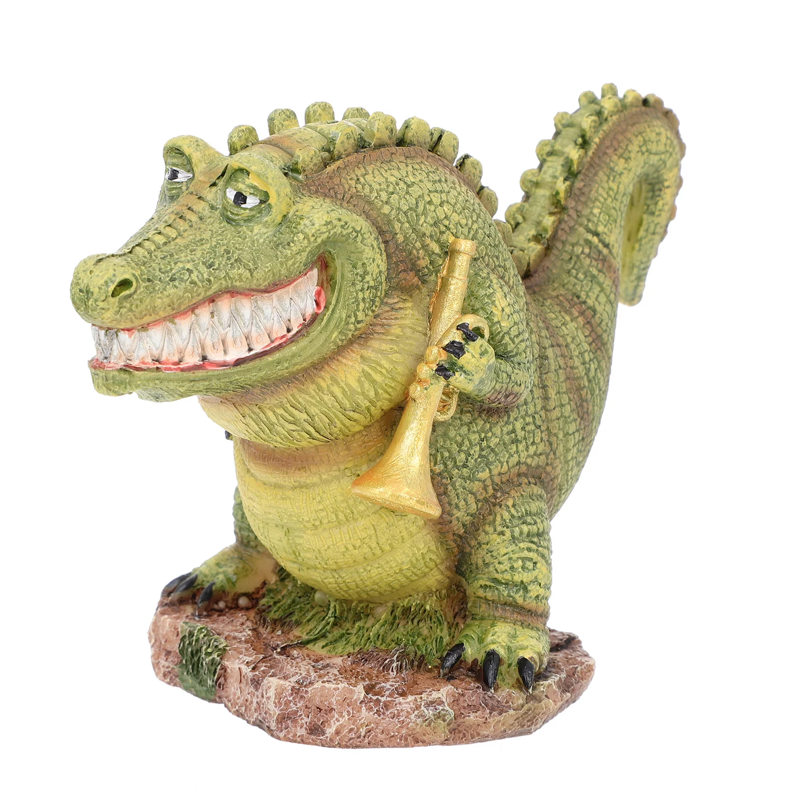 Fish Tank Resin Decoration Colorful Cartoon Crocodile Aquarium Landscape Prop Underwater Ornament
Fish Tank Resin Decoration Colorful Cartoon Crocodile Aquarium Landscape Prop Underwater Ornament