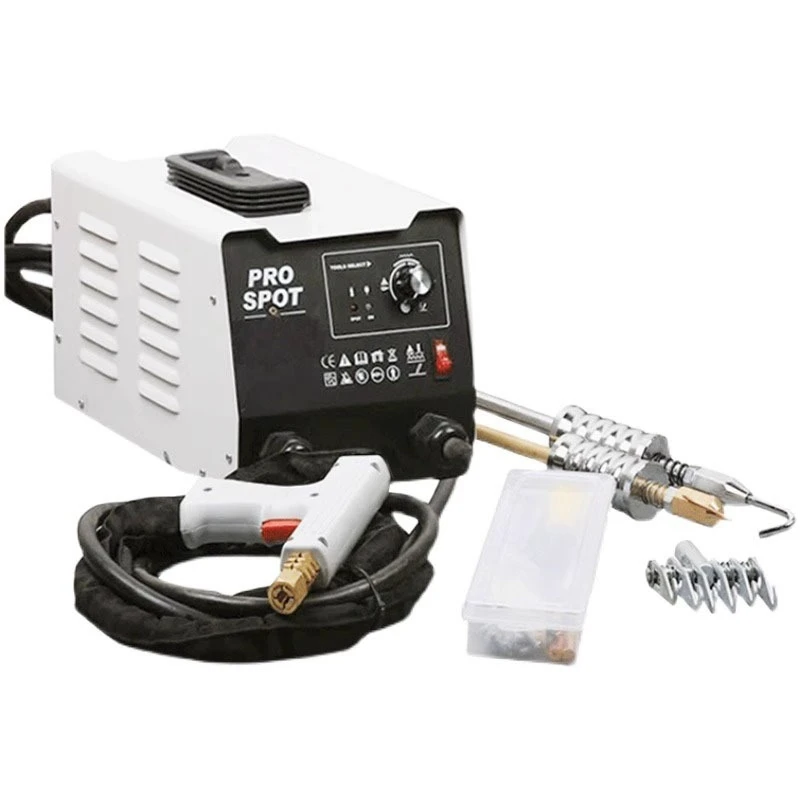 Automotive sheet metal repair and shaping machine concave convex repair pulse spot welding machine repair machine
Automotive sheet metal repair and shaping machine concave convex repair pulse spot welding machine repair machine