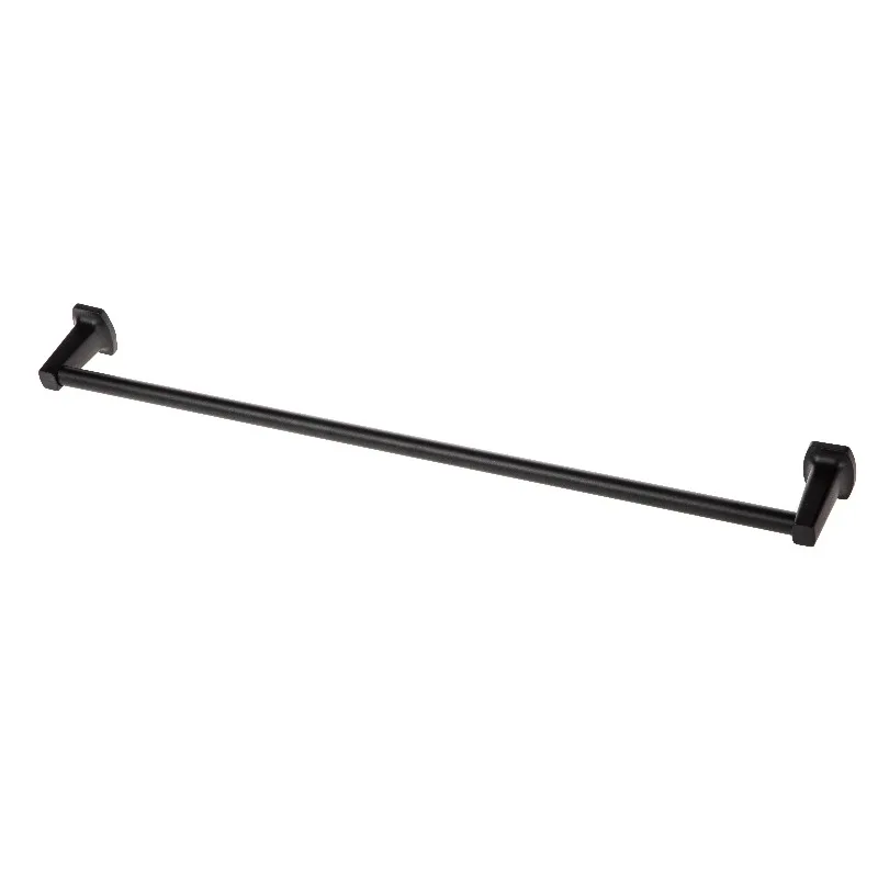 Square Style Wall Mount Steel 24 inch Towel Holder Bar, Black Finish, Horizontal Orientation
Square Style Wall Mount Steel 24 inch Towel Holder Bar, Black Finish, Horizontal Orientation