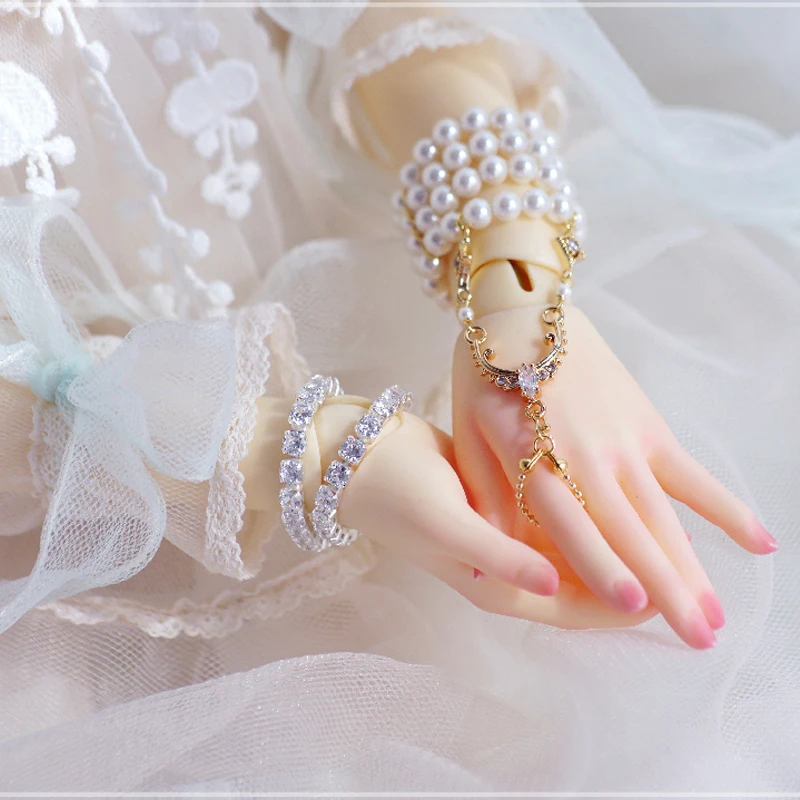 Детская игрушка ручной работы 1/4 1/3 MDD MSD кукла BJD/SD аксессуары для кукол белый браслет с бусинами 1 шт.
Детская игрушка ручной работы 1/4 1/3 MDD MSD кукла BJD/SD аксессуары для кукол белый браслет с бусинами 1 шт.