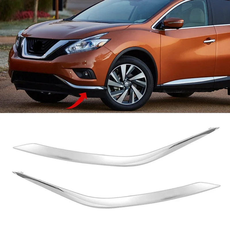 Plastic For Nissan Murano 2015 2016 2017 2018 Car Front Bumper Lower Chrome Trim Molding 62074-5AA2A Auto Accessories
Plastic For Nissan Murano 2015 2016 2017 2018 Car Front Bumper Lower Chrome Trim Molding 62074-5AA2A Auto Accessories
