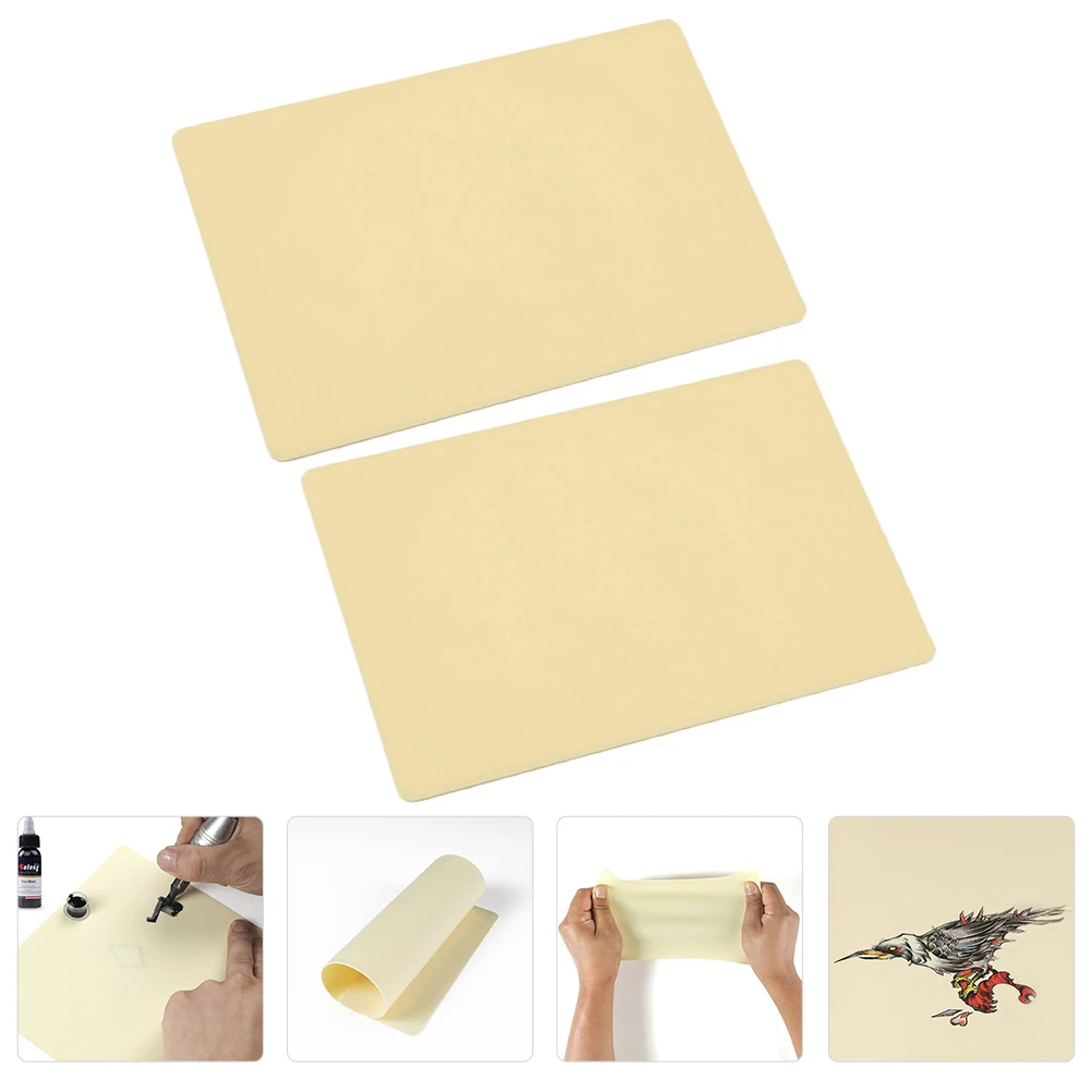 2 Pcs Silicone Practice Skin for Tattooing Blank Tool Tools Silica Gel Supplies
2 Pcs Silicone Practice Skin for Tattooing Blank Tool Tools Silica Gel Supplies