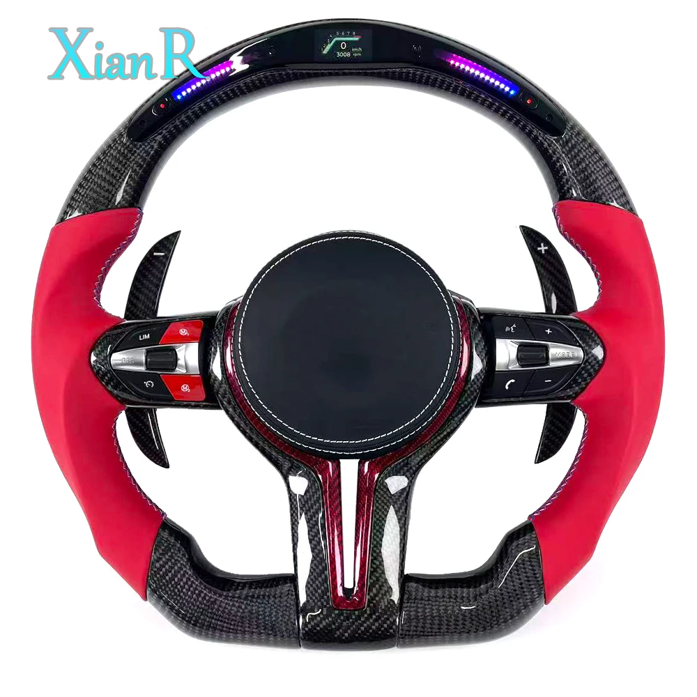 Black Smooth Top Bottom with Black Suede Left Right Steering Wheel Blue Stitching for BMW F30 F10 F22 F32 M Sport
Black Smooth Top Bottom with Black Suede Left Right Steering Wheel Blue Stitching for BMW F30 F10 F22 F32 M Sport
