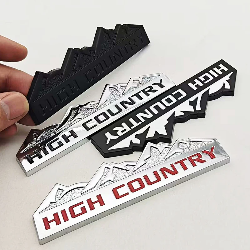 3D Metal Car Styling Logo HIGH COUNTRY Badge Emblem Decals For Jeep Dodge Ford Modified Snow Mountain Auto Accessories
3D Metal Car Styling Logo HIGH COUNTRY Badge Emblem Decals For Jeep Dodge Ford Modified Snow Mountain Auto Accessories