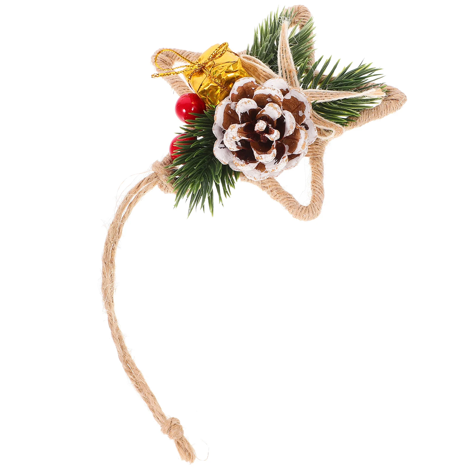 Christmas Tree Hanging Ornaments Pentagram Shape Festive Decor Xmas Party Pendant DIY Ornament Holiday Accessories
Christmas Tree Hanging Ornaments Pentagram Shape Festive Decor Xmas Party Pendant DIY Ornament Holiday Accessories
