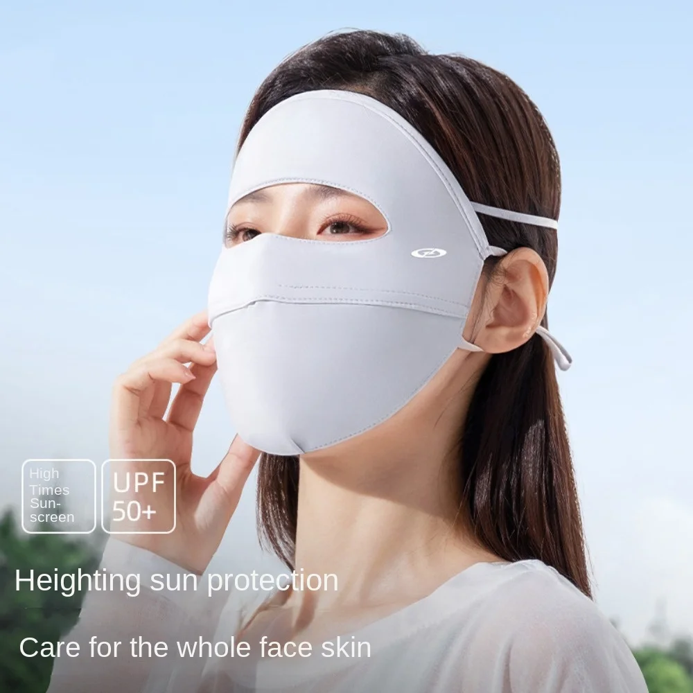 Breathable Sunscreen Face Scarf Ice Silk Mask Summer Face Mask Face Cover Solid Color Sunscreen Veil Sunscreen Mask Riding
Breathable Sunscreen Face Scarf Ice Silk Mask Summer Face Mask Face Cover Solid Color Sunscreen Veil Sunscreen Mask Riding