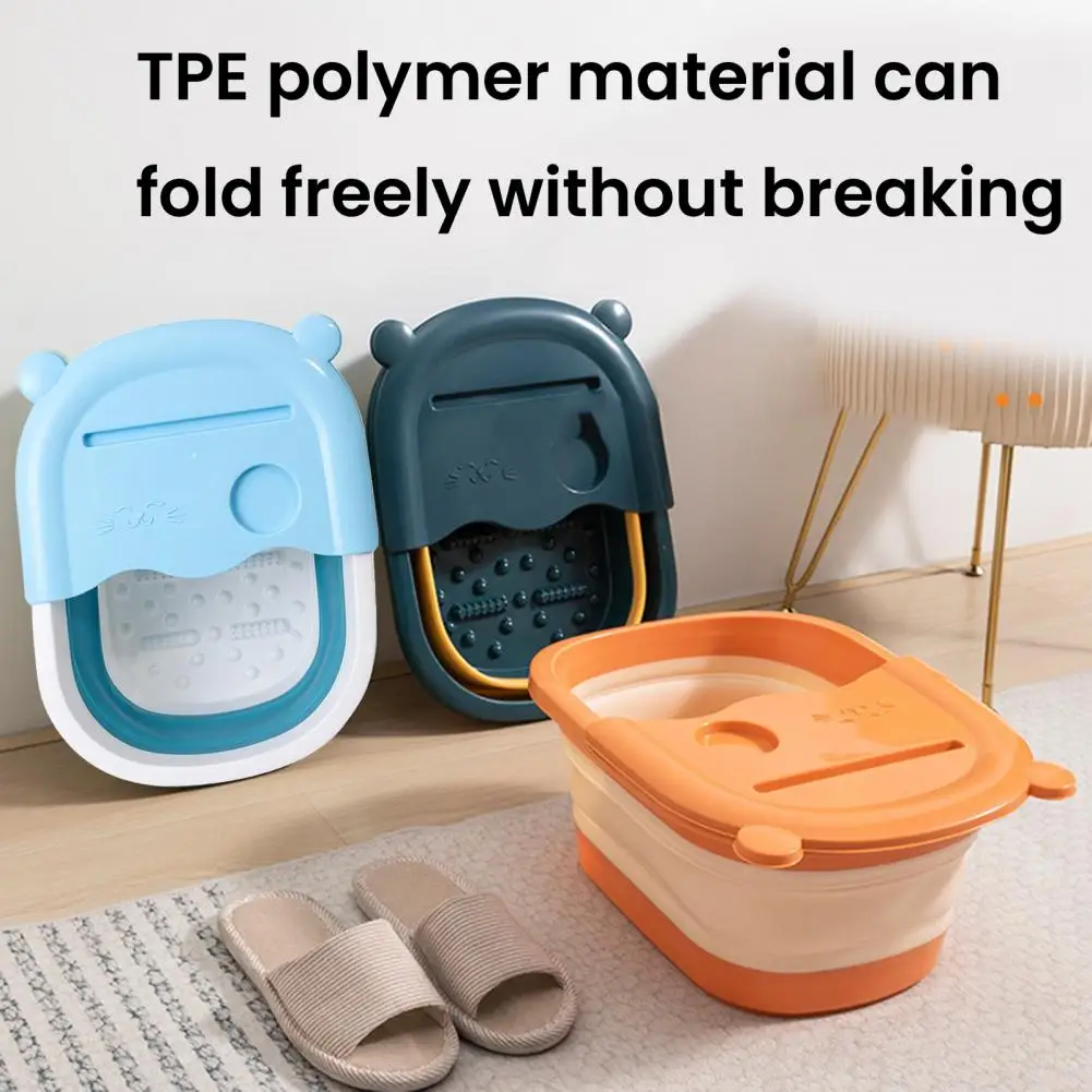 Складная ванна для ног, компактная ванна для релаксации ног, массажный спа-контейнер для ног с нижними массажными шариками, спа-ванна для ног
Складная ванна для ног, компактная ванна для релаксации ног, массажный спа-контейнер для ног с нижними массажными шариками, спа-ванна для ног