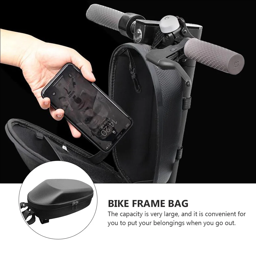 Waterproof Handlebar Bag Large Capacity Lightweight Durable Cycling Pouch For Mountain Frame Bag Black Professional Bike
Waterproof Handlebar Bag Large Capacity Lightweight Durable Cycling Pouch For Mountain Frame Bag Black Professional Bike