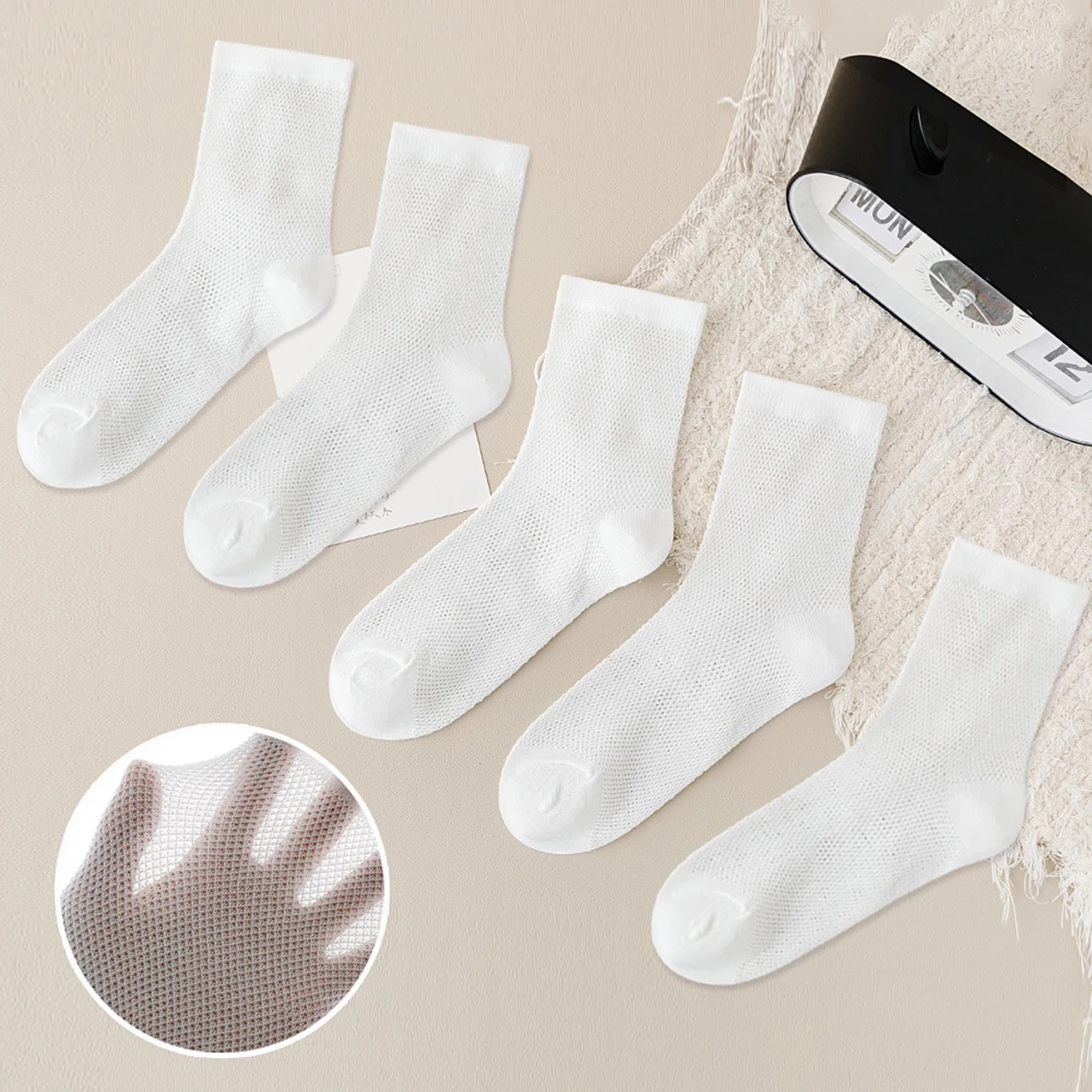 3-7Year Kids School White Socks 5Pair Boys Girls Lightweight Athletic Socks Moisture-Wicking Summer Children Mesh Mid-Calf Sock
3-7Year Kids School White Socks 5Pair Boys Girls Lightweight Athletic Socks Moisture-Wicking Summer Children Mesh Mid-Calf Sock