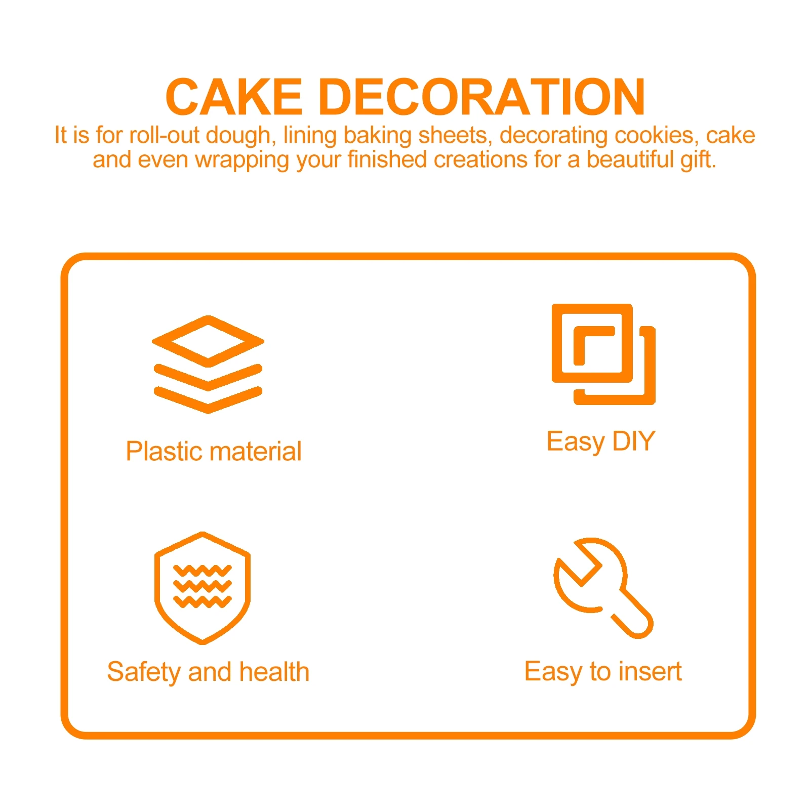100 Pcs Disposable Cake Decorating Add- Celebrate Plastic Dessert Base Sticks
100 Pcs Disposable Cake Decorating Add- Celebrate Plastic Dessert Base Sticks