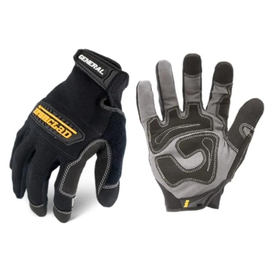 General Utility Work Gloves GUG, All-Purpose, Performance Fit, Durable, Machine Washable 1 Pair Black
General Utility Work Gloves GUG, All-Purpose, Performance Fit, Durable, Machine Washable 1 Pair Black