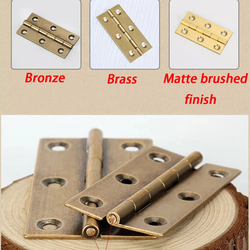 1/1.5/2/2.5/3~4 Inch Solid Brass Hinges Vintage Furniture Hardware Door and Window Cabinet Box Concealed Hinge Cabinet Hardware
1/1.5/2/2.5/3~4 Inch Solid Brass Hinges Vintage Furniture Hardware Door and Window Cabinet Box Concealed Hinge Cabinet Hardware