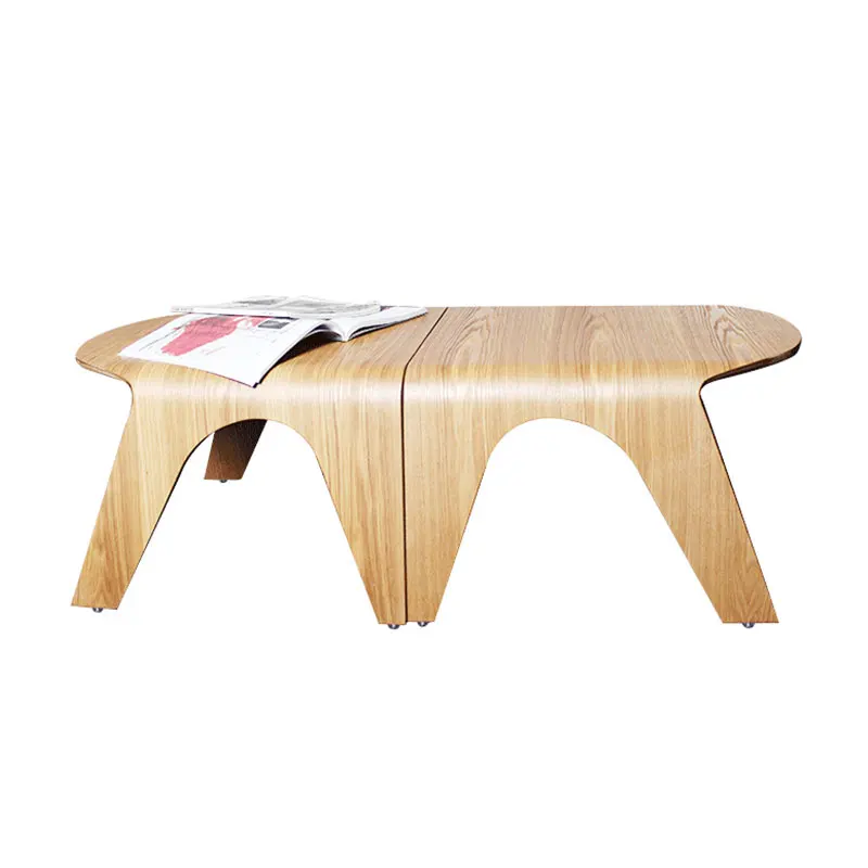 Modern simple Nordic style art can be split into living room small apartment household wooden coffee table
Modern simple Nordic style art can be split into living room small apartment household wooden coffee table