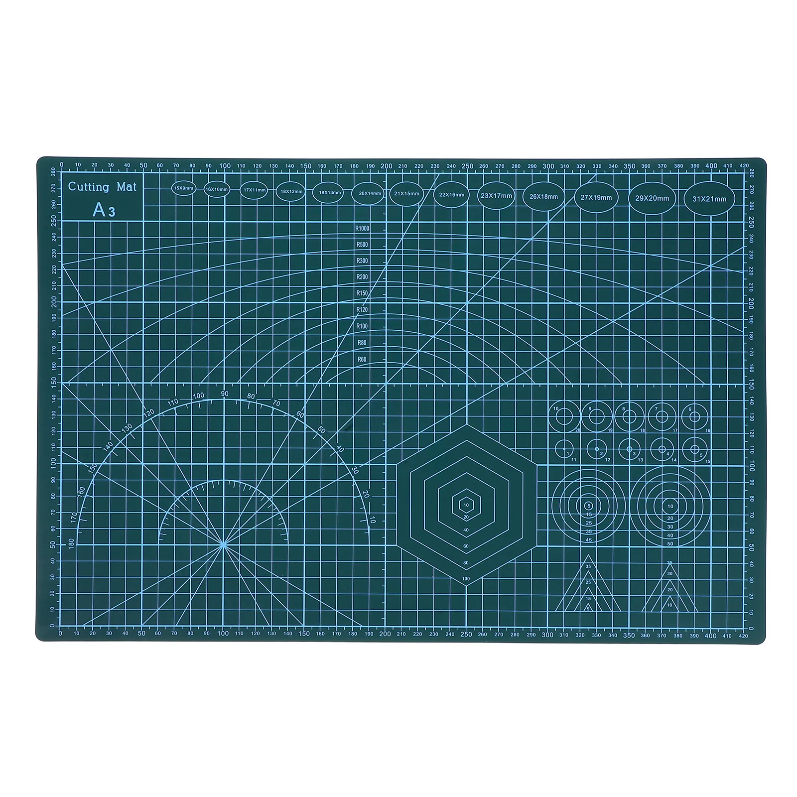 45x30cm Extra Thick 3Mm Self-Healing Cutting Mat PVC Craft Mat Non-Glare Reversible Grid Design Desk Blotter for Sewing
45x30cm Extra Thick 3Mm Self-Healing Cutting Mat PVC Craft Mat Non-Glare Reversible Grid Design Desk Blotter for Sewing