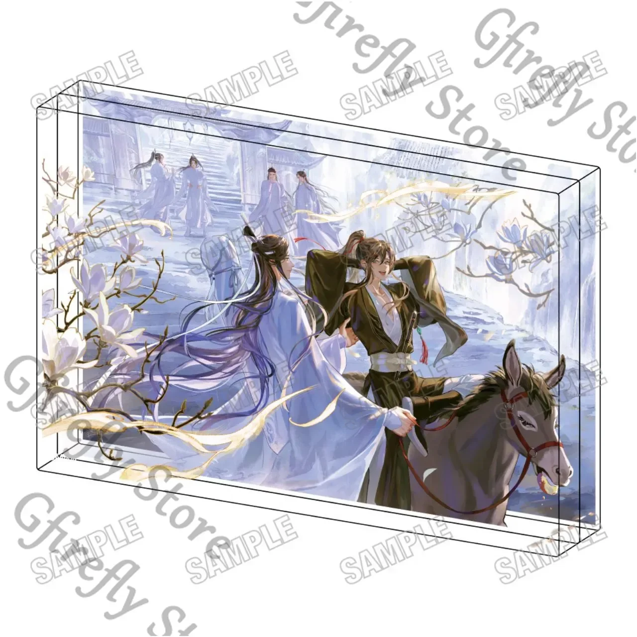 Grandmaster of Demonic Cultivation Lan Wangji Wei Wuxian Acrylic Blocks Cosplay Decoration Final Commemorative Exhibition Ver.
Grandmaster of Demonic Cultivation Lan Wangji Wei Wuxian Acrylic Blocks Cosplay Decoration Final Commemorative Exhibition Ver.