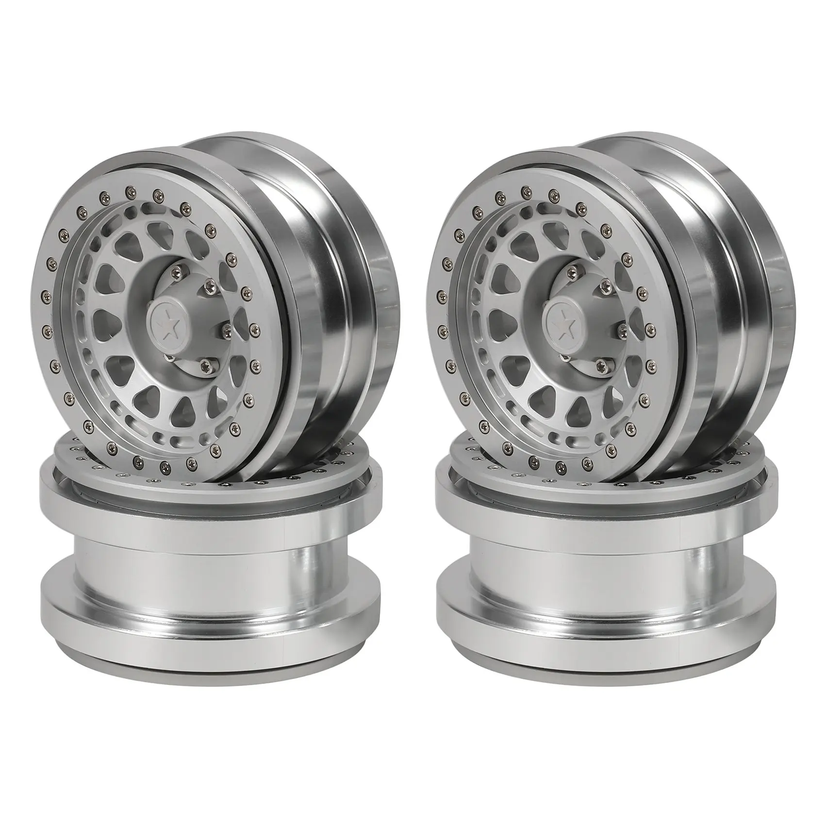 New 4PCS CNC Aluminum 2.9 Inch Beadlock Wheel Hub Rim for 1/6 RC Crawler Car Axial SCX6 Jeep JLU Wrangler Upgrade Parts,3
New 4PCS CNC Aluminum 2.9 Inch Beadlock Wheel Hub Rim for 1/6 RC Crawler Car Axial SCX6 Jeep JLU Wrangler Upgrade Parts,3