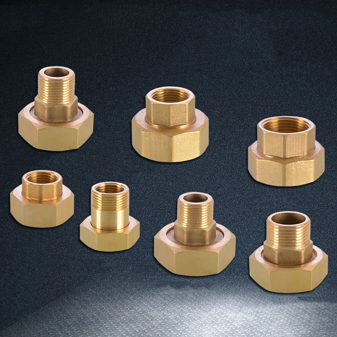 1Pcs Brass 1/2" 3/4" 1" 1.5" Male*Female Thread Pipe Fittings Joint Natural Gas Water Heater Straight-Through Coupling Adapter
1Pcs Brass 1/2" 3/4" 1" 1.5" Male*Female Thread Pipe Fittings Joint Natural Gas Water Heater Straight-Through Coupling Adapter