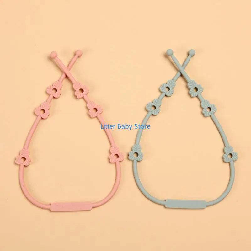 N80C Newborns Dummy Holder Pacifier Chain Silicone Nipple Strap Pacifier Accessories
N80C Newborns Dummy Holder Pacifier Chain Silicone Nipple Strap Pacifier Accessories