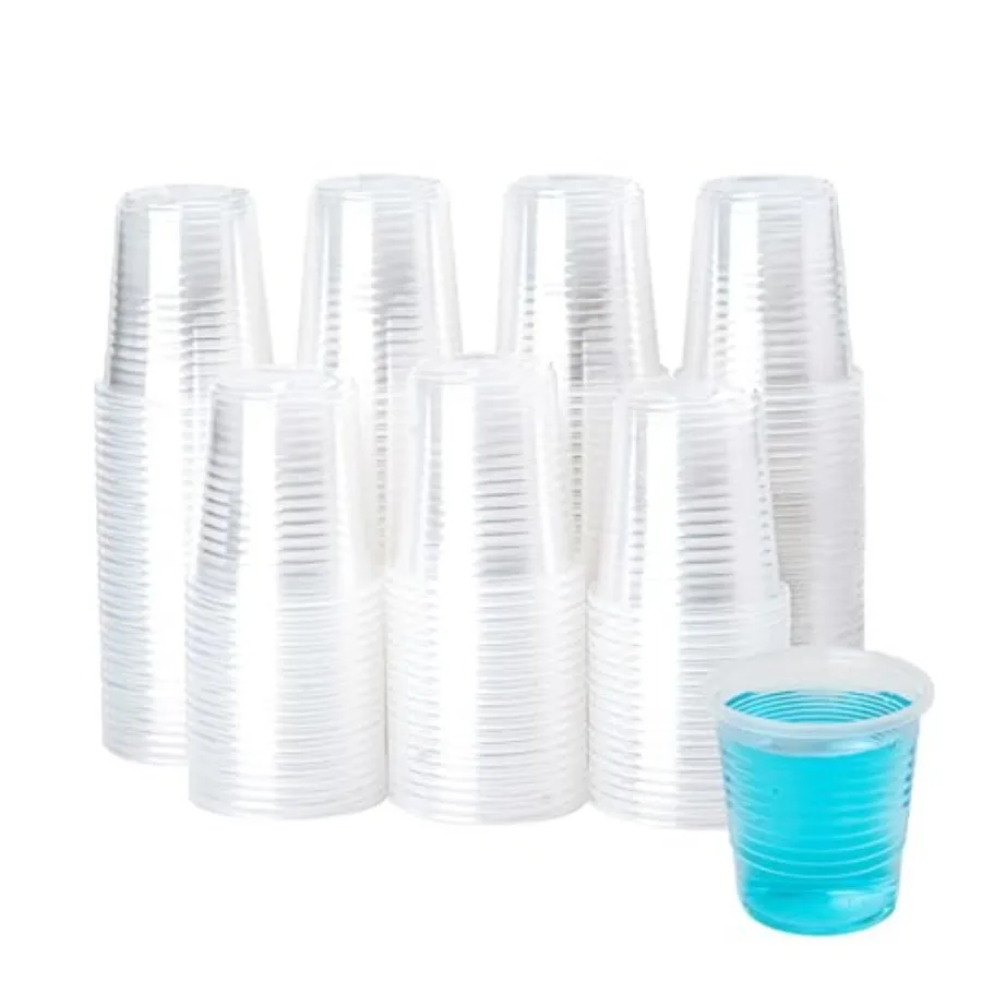Plastic Cups, 2000 Pack - Clear Disposable Drinking Water Cups for Cold Beverages, Ideal for Party
Plastic Cups, 2000 Pack - Clear Disposable Drinking Water Cups for Cold Beverages, Ideal for Party