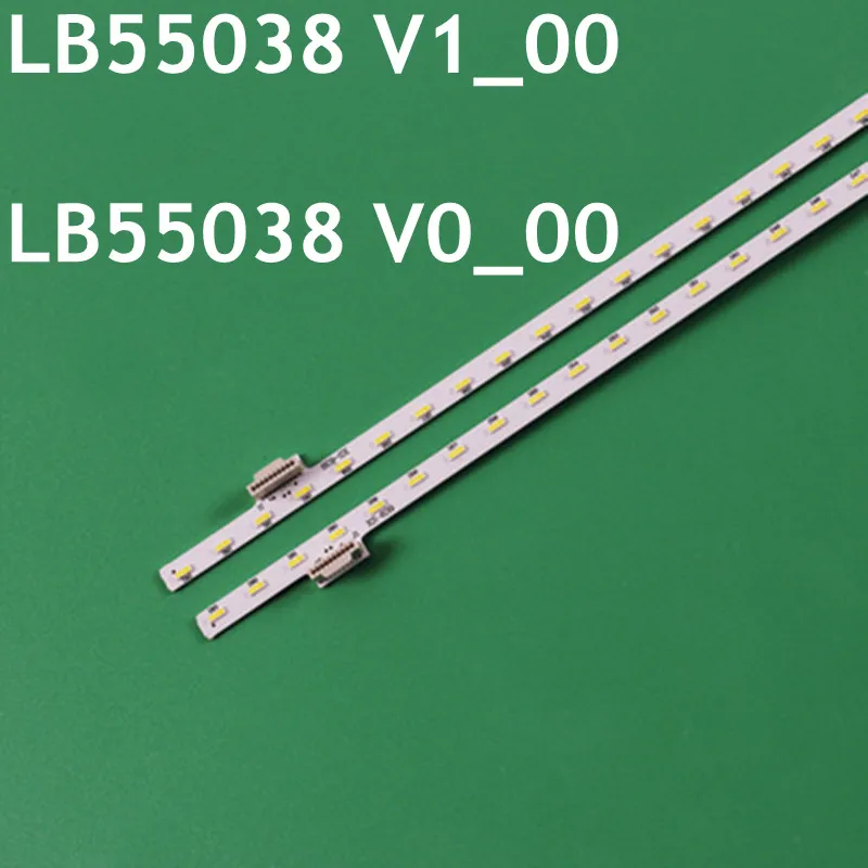 2pcs LED Strip For S ony 55"TV KDL-55W800C KDL-55W805C KDL-55W807C KDL-55W809C LB55038 V0_00 V1_00 396S1B 74.55T26.001-0-FC1
2pcs LED Strip For S ony 55"TV KDL-55W800C KDL-55W805C KDL-55W807C KDL-55W809C LB55038 V0_00 V1_00 396S1B 74.55T26.001-0-FC1