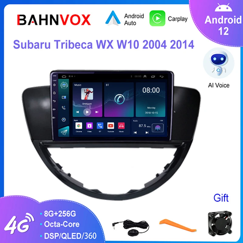 9 "Android 12.0 автомобильное радио для Subaru Tribeca WX W10 2004 2014 мультимедийный плеер GPS-навигация Carplay стерео экран головное устройство
9 "Android 12.0 автомобильное радио для Subaru Tribeca WX W10 2004 2014 мультимедийный плеер GPS-навигация Carplay стерео экран головное устройство