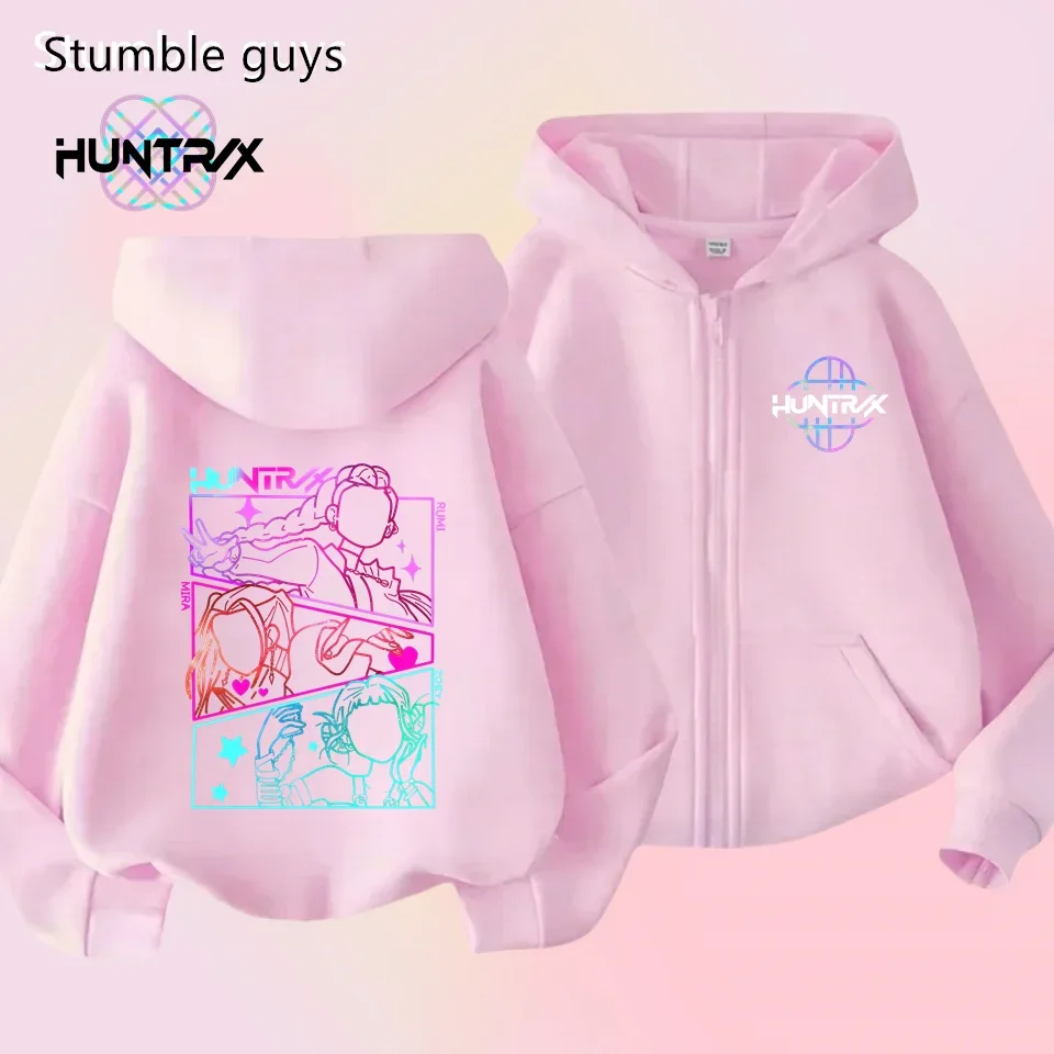 Kids Autumn New KPop Demon Hunters Zipper Hoodie Long Sleeve Soft Cotton Sweatshirt Boys Girls Comfortable Casual Kids' Clothes
Kids Autumn New KPop Demon Hunters Zipper Hoodie Long Sleeve Soft Cotton Sweatshirt Boys Girls Comfortable Casual Kids' Clothes