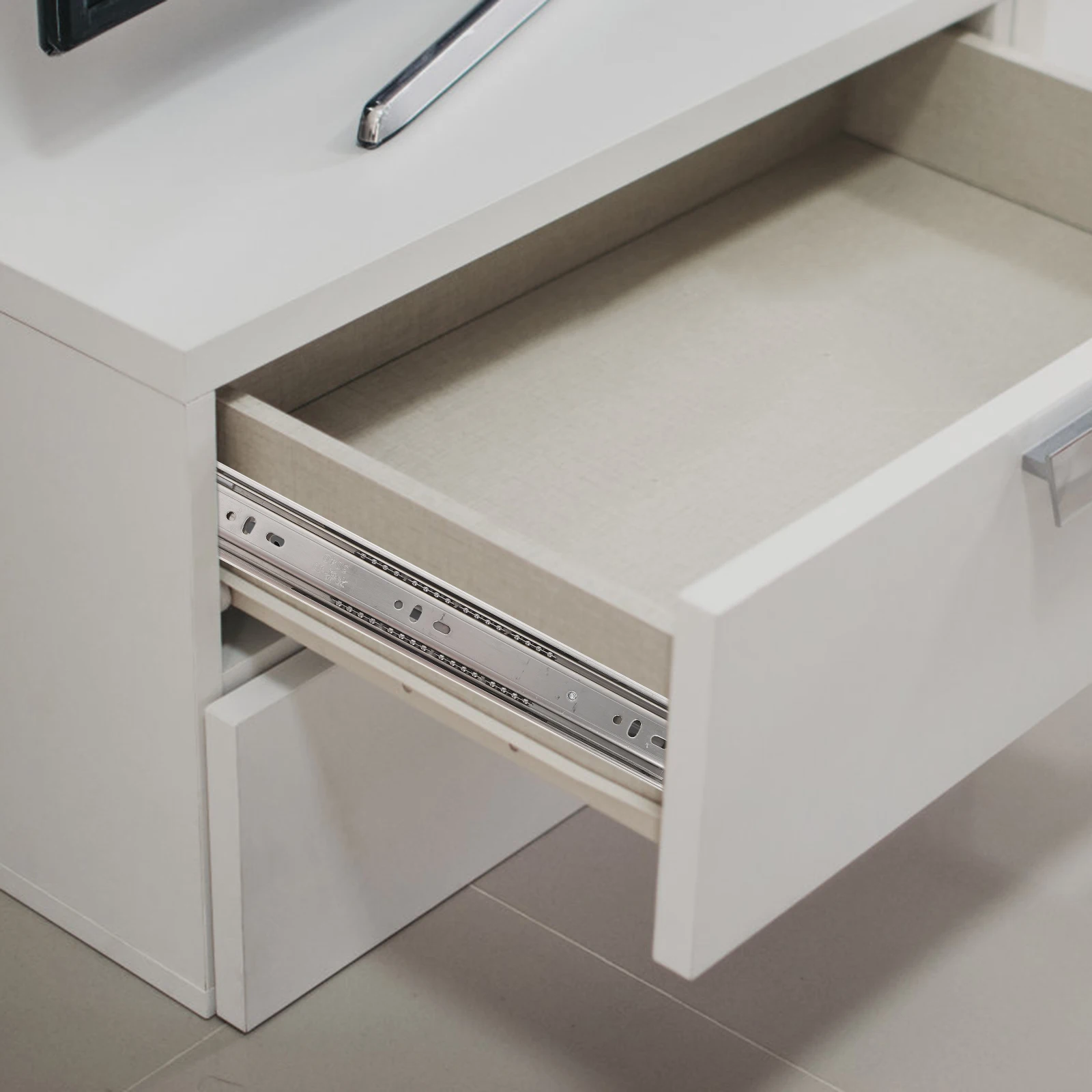 1 Pair 12 Inch Stainless Steel Drawer Slides Full Extension Ball Bearing Cabinet Drawer Guides Side Mount Rust Resistant Heavy 
1 Pair 12 Inch Stainless Steel Drawer Slides Full Extension Ball Bearing Cabinet Drawer Guides Side Mount Rust Resistant Heavy