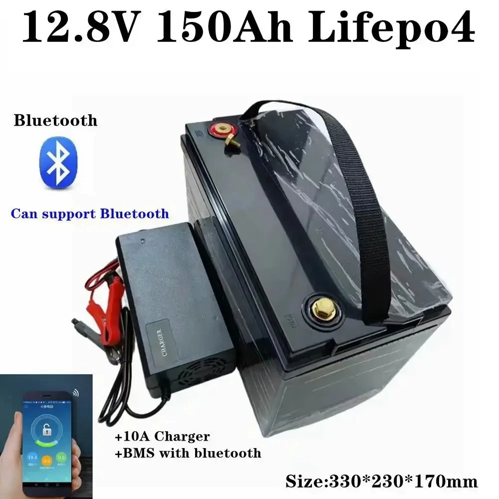 12 В 150 Ач литиевая батарея Bluetooth APP 4S 12,8 В 150 Ач lifepo4 батарея для хранения солнечной энергии EV RV инвертор + зарядное устройство 10 А
12 В 150 Ач литиевая батарея Bluetooth APP 4S 12,8 В 150 Ач lifepo4 батарея для хранения солнечной энергии EV RV инвертор + зарядное устройство 10 А