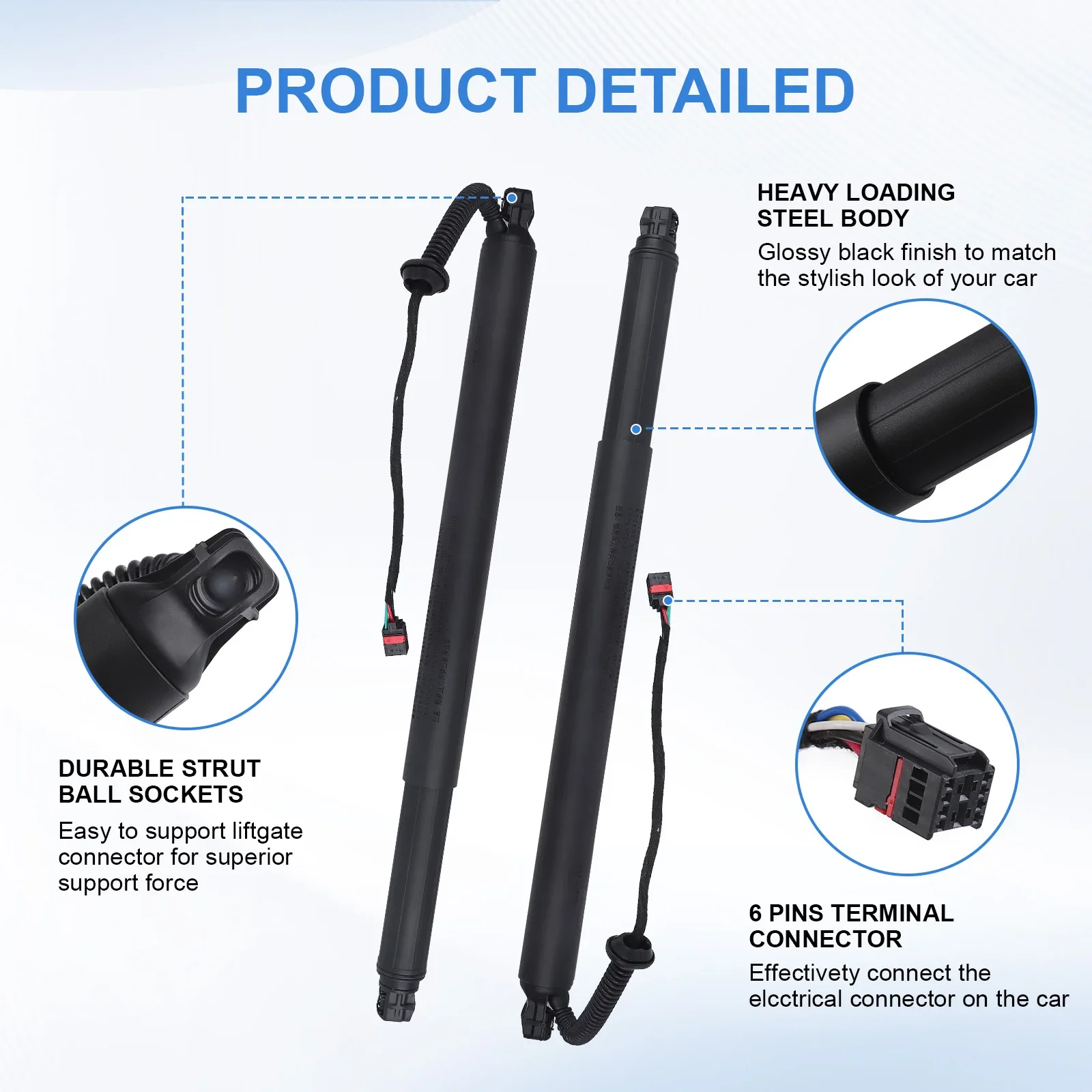 Electric Rear Tailgate Power Shock Strut For Kia Sorento 2016-2020 OE Left 81770-C5100 Right 81780-C5100 Auto Trunk Lift Support
Electric Rear Tailgate Power Shock Strut For Kia Sorento 2016-2020 OE Left 81770-C5100 Right 81780-C5100 Auto Trunk Lift Support
