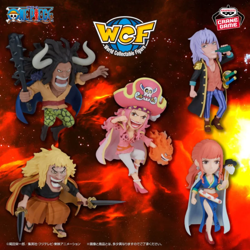 Bandai Original Anime ONE PIECE WCF GODVALLEY Vol.2 Luffy Kaidou John Shiki Character Action Figure Desktop Ornaments
Bandai Original Anime ONE PIECE WCF GODVALLEY Vol.2 Luffy Kaidou John Shiki Character Action Figure Desktop Ornaments