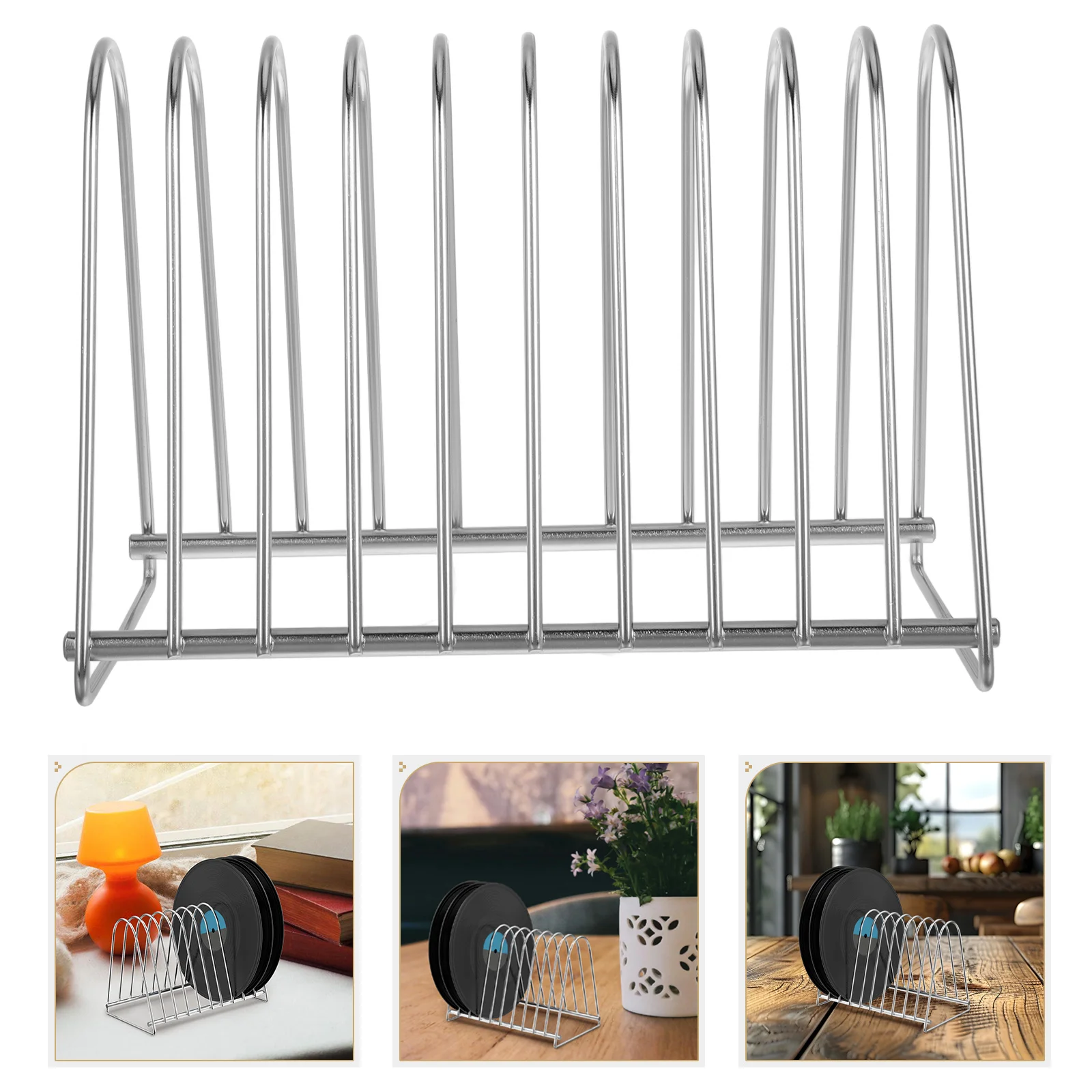 CD Storage Display Rack Silver File Organizer Desk Holders Vinyl Record Album Storage Durable Easy Assembly
CD Storage Display Rack Silver File Organizer Desk Holders Vinyl Record Album Storage Durable Easy Assembly