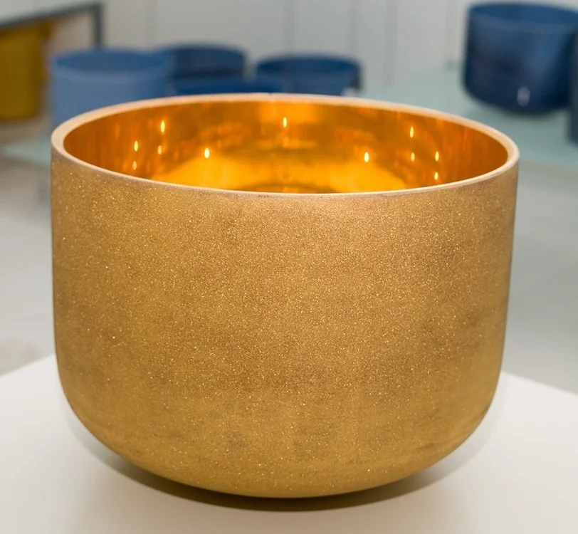 24k Gold Singing Bowl Heart Chakra 8''-14'' with Heavy Singing Bowl Crystal Carrying Case and Singing Bowl Suede Striker
24k Gold Singing Bowl Heart Chakra 8''-14'' with Heavy Singing Bowl Crystal Carrying Case and Singing Bowl Suede Striker