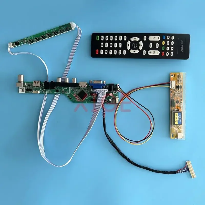 For CLAA154WB05 CLAA154WB08A LCD Driver Controller Board Kit DIY 1280*800 1CCFL TV Analog VGA+HDMI+AV+USB+IR Monitor 30 Pin LVDS
For CLAA154WB05 CLAA154WB08A LCD Driver Controller Board Kit DIY 1280*800 1CCFL TV Analog VGA+HDMI+AV+USB+IR Monitor 30 Pin LVDS