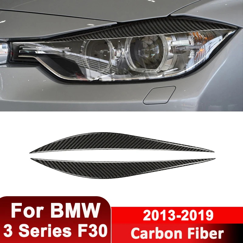 For BMW 3 Series F30 2013-2019 Carbon Fiber Car Headlight Eyebrows Trim Strips Decorative Sticker Auto Interior Accessories
For BMW 3 Series F30 2013-2019 Carbon Fiber Car Headlight Eyebrows Trim Strips Decorative Sticker Auto Interior Accessories