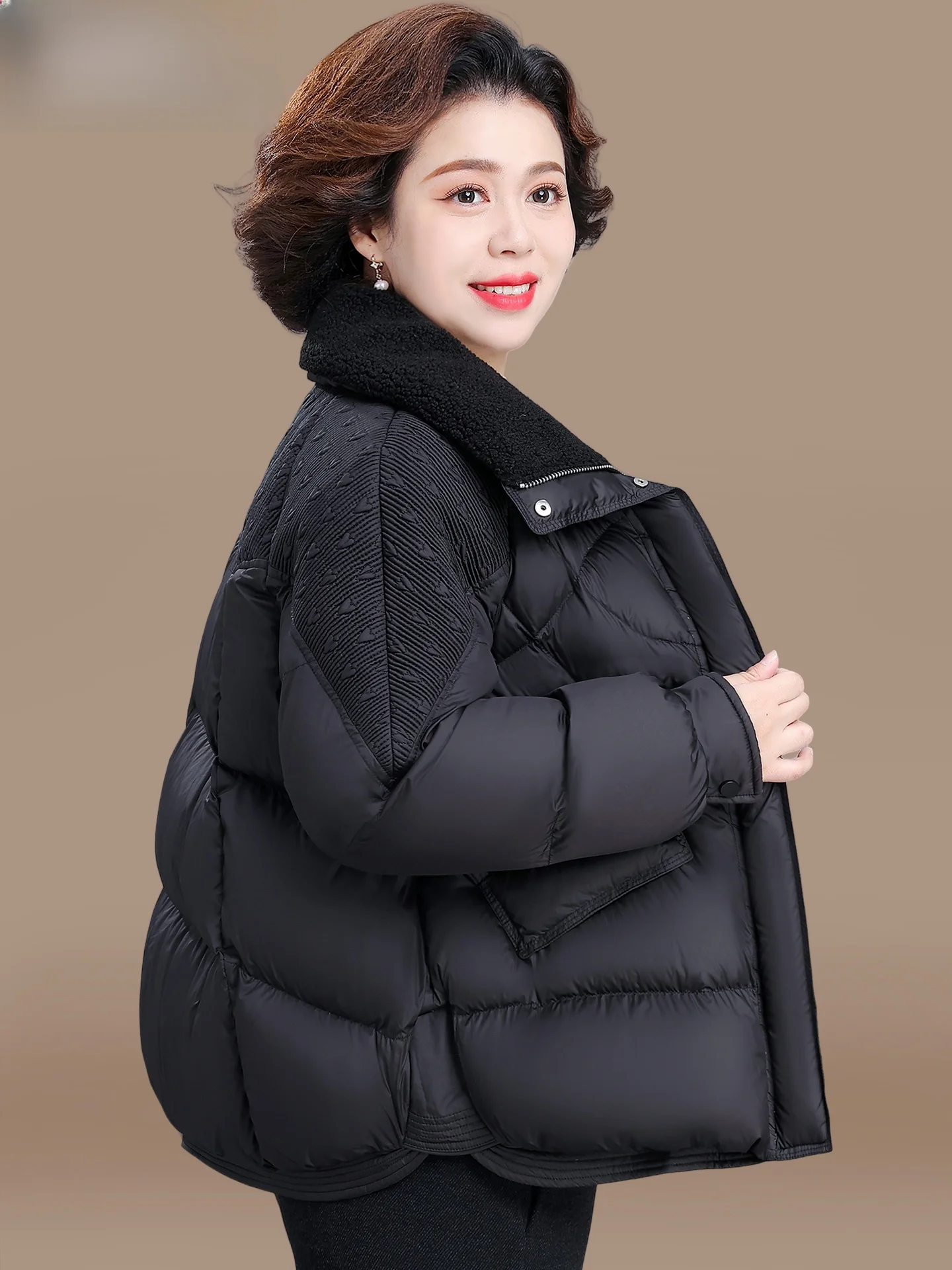 Утепленная хлопковая куртка для женщин: модная, теплая, с воротником-стойкой, на молнии, повседневная, для мам среднего и старшего возраста
Утепленная хлопковая куртка для женщин: модная, теплая, с воротником-стойкой, на молнии, повседневная, для мам среднего и старшего возраста