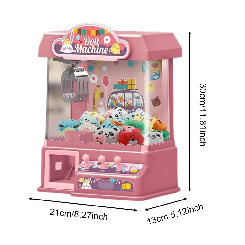 hobbiewoo Doll Machine Vending Machine Toy Practical Claw Machine for Game
hobbiewoo Doll Machine Vending Machine Toy Practical Claw Machine for Game