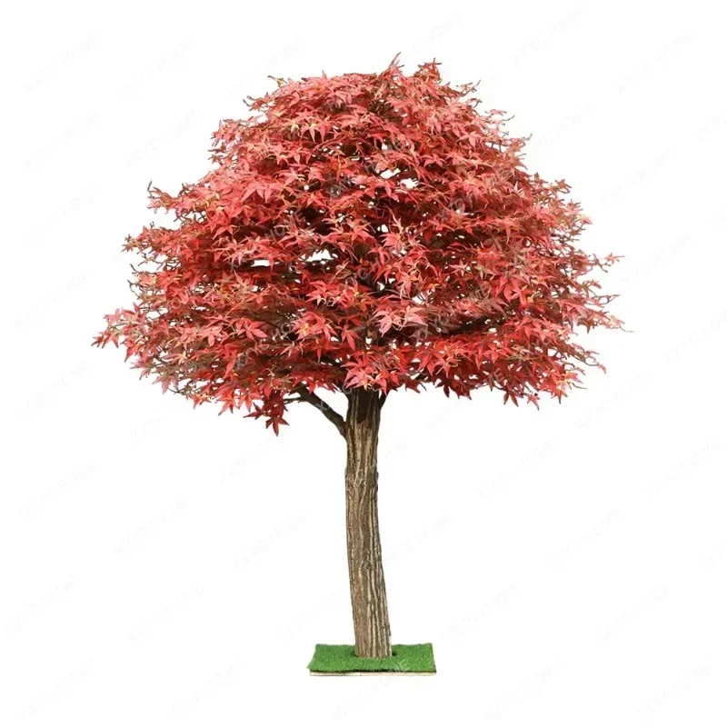 Simulation Red Maple Tree Landscape Modeling Decoration Tree New Chinese Style Floor-Standing Decorations Fake Trees 
Simulation Red Maple Tree Landscape Modeling Decoration Tree New Chinese Style Floor-Standing Decorations Fake Trees