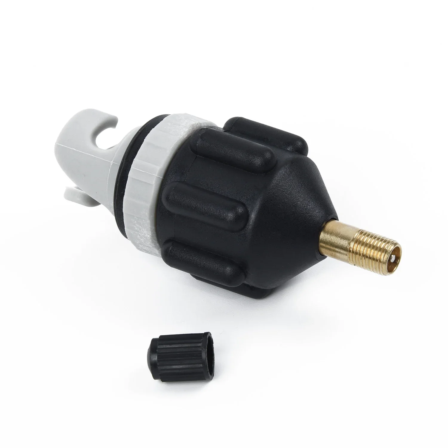 Kits Valve Adaptor 7.8*3.5cm Brass Rubber Nozzle Paddle Board Repair Accessory Black Canoe Fishing Kayak Boat Pump
Kits Valve Adaptor 7.8*3.5cm Brass Rubber Nozzle Paddle Board Repair Accessory Black Canoe Fishing Kayak Boat Pump