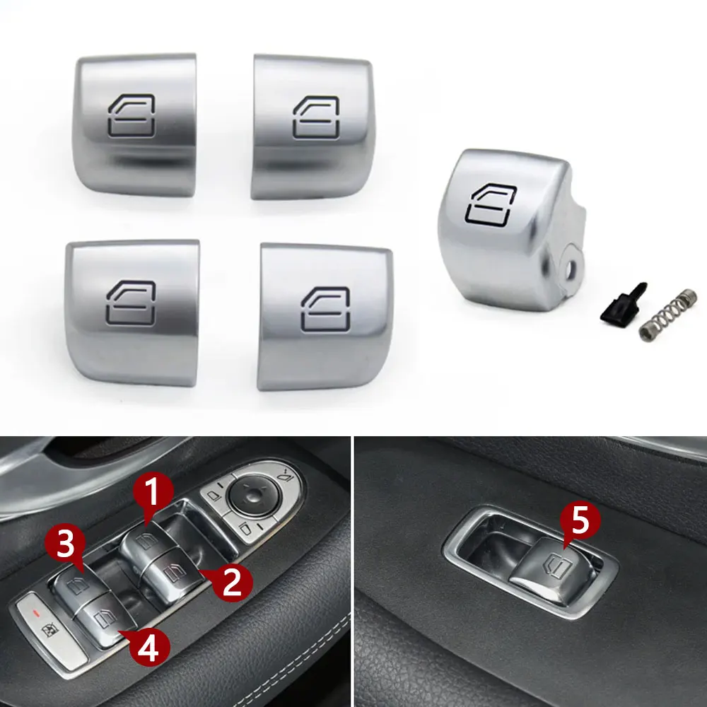 Car Master Window Switch Repair Button Caps Passenge Door Windows Lift Control Switch For Mercedes Benz W205 W253 W213 W293 W222
Car Master Window Switch Repair Button Caps Passenge Door Windows Lift Control Switch For Mercedes Benz W205 W253 W213 W293 W222