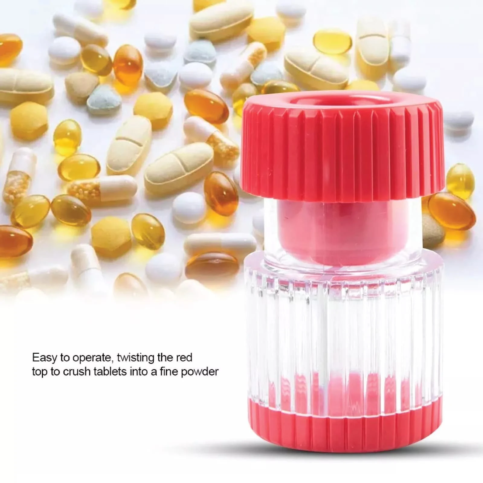 2pc Pill Crusher Pill Pulverizer Tablet Grinder Medicine Cutter Crusher Storage Box Crush Medicine Pill Storage Holder Organizer
2pc Pill Crusher Pill Pulverizer Tablet Grinder Medicine Cutter Crusher Storage Box Crush Medicine Pill Storage Holder Organizer