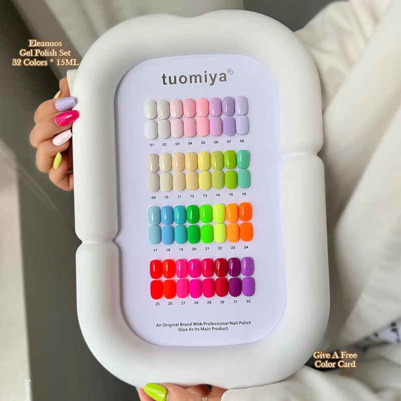 32 Colors Macaron Nail Gel Polish Set Pastel Candy Color UV Gel Varnish Semi Permanent Soak Off Manicure Nail Art Design Kit
32 Colors Macaron Nail Gel Polish Set Pastel Candy Color UV Gel Varnish Semi Permanent Soak Off Manicure Nail Art Design Kit