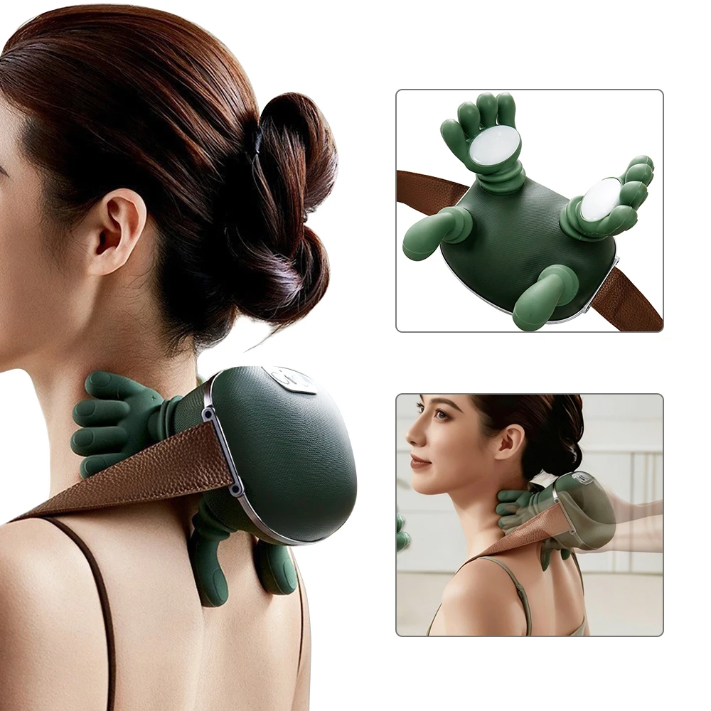 Rechargeable N7 Neck and Shoulder Massager 3-Level Modes Neck Cervical Relax Bionic Finger Kneading Portable Home Massager
Rechargeable N7 Neck and Shoulder Massager 3-Level Modes Neck Cervical Relax Bionic Finger Kneading Portable Home Massager