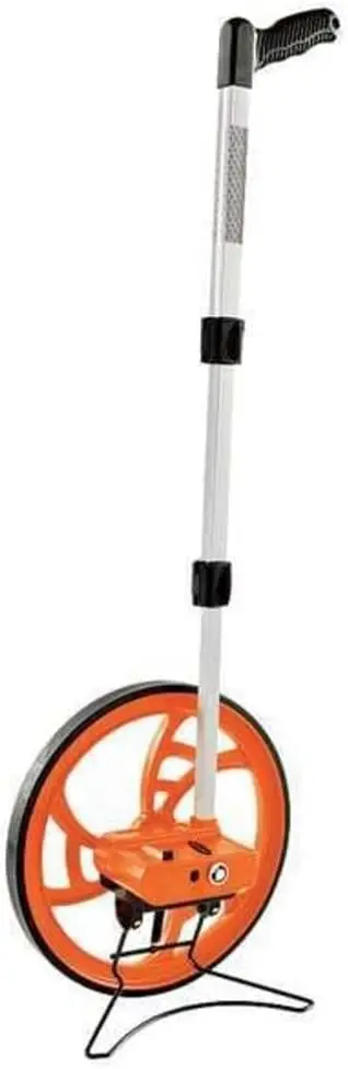 Measuring Wheel 3ft Circumference, 12.5in Wheel, Orange, Easy-Read Counter
Measuring Wheel 3ft Circumference, 12.5in Wheel, Orange, Easy-Read Counter